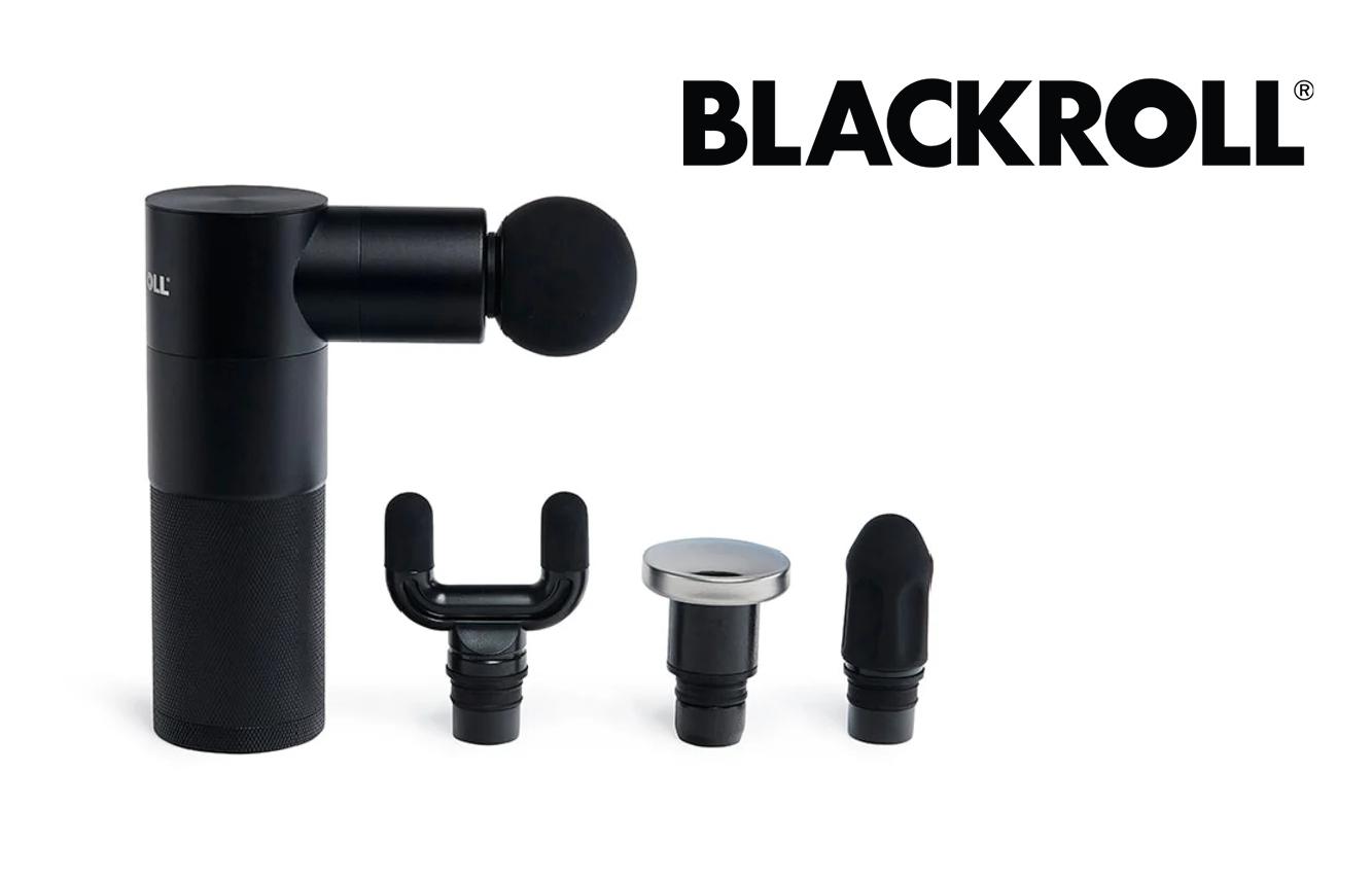 Blackroll Gun mit Zubehör